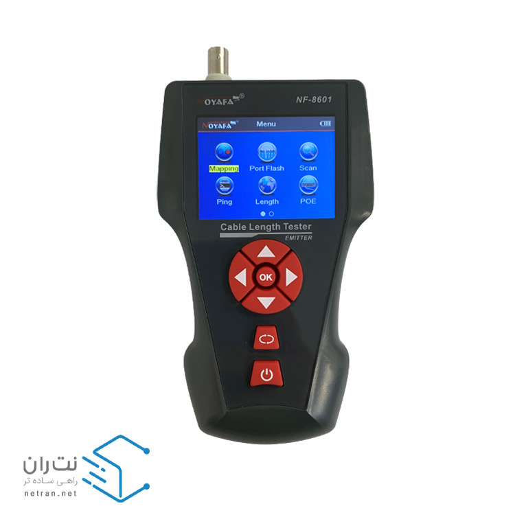 تستر شبکه نود یاب نویافا مدل NF-8601 - ورژن 5 (تک ریموت)-2
